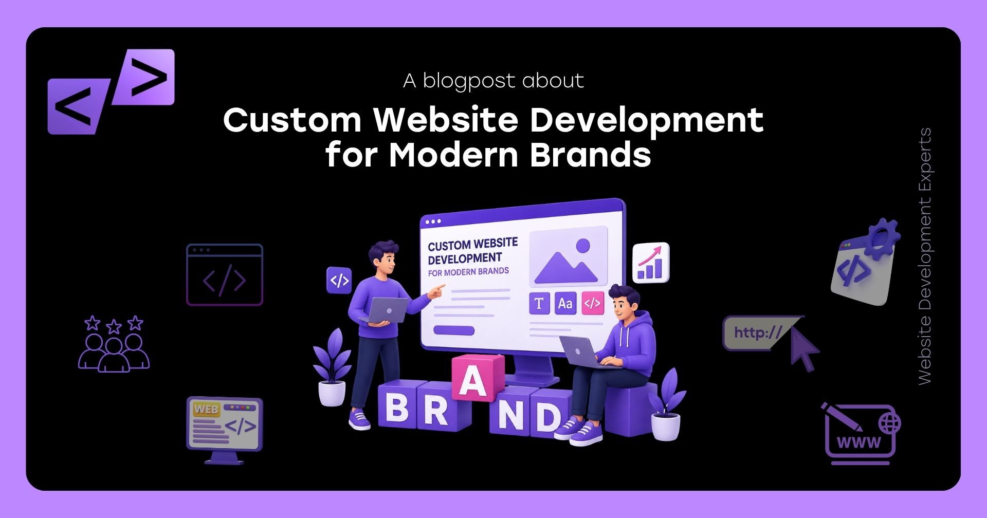 Custom Website Development  for Modern Brands 